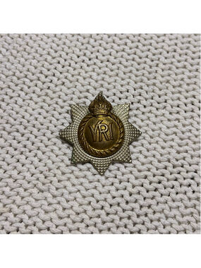 Royal Canadian Regiment RCR Cap Badge 1894-1904 Guelphic Crown TipTaft Maker